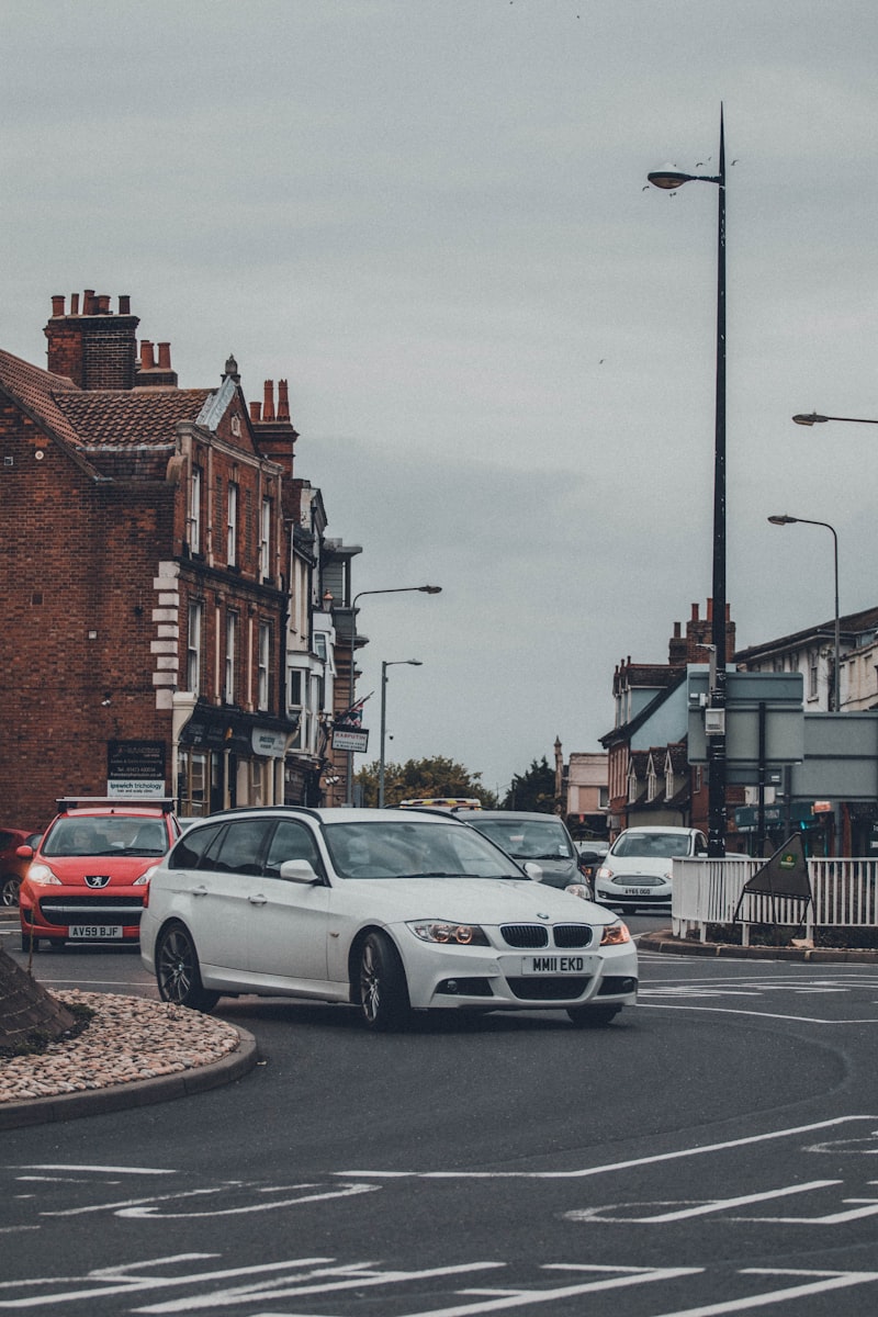 UK road traffic, Ipswich town centre